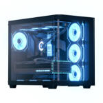Aerocool P500C-G-BK-v1 Infinity Mirror A-RGB
