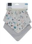 Kikka boo Комплект 2 бр муселинов лигавник Kikka Boo Dreamy Fields Grey (31303030071)