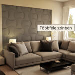 Innowall Monte 3D falpanel 60x42, 5cm - többféle színben (Monte)