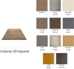 Innowall Escorial 3D falpanel 50x25x25x25cm - többféle színben (Escorial)