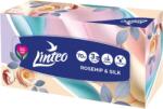 Linteo Rosehip & Silk Box dobozos papírzsebkendő 3 rétegű 70 db