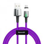 Baseus Zinc Magnetic Fast&Simple IP 2.4A 1m - ЛИЛАВ - PURPLE