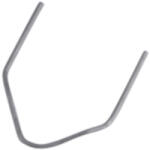 Extol Premium kapocs, `V` forma, 0, 8 mm, szélesség: 15 mm, hossz. : 30 mm, 150 db (8862645)