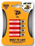 JCB Baterie JCB cu clorură de zinc R03, ambalaj blister cu 4 bucăți (JCB-R03-4B) Baterii de unica folosinta