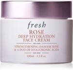 fresh Rose Deep Hydration Face Cream hidratáló arckrém hialuronsavval 100 ml
