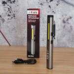 Delux Multifunkciós LED toll lámpa, tölthető (800mAh), 400lm, mágneses, szürke színben - deLux DEL1850 (DEL1850)