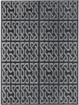  Kültéri szőnyeg, 2 oldalas, 180 x 120 cm, szürke (HOP1001744-1)