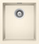 SCHOCK Schock Kaia N-100S Cristadur Magnolia konyhai mosogatótálca, gránit kompozit, krémfehér, 406 x 456 mm, munkalapra/munkalap alá/szintbe építés (KAIN100SMAGN)