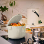 Bokashi Organko Daily Konyhai zöldhulladék, komposzt tároló - Cream White