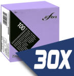 INFIBRA Szalvéta 25x25cm lila 2 réteg 100 lap/csomag (30 csomag) (I0877-KARTON)