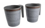 Bo-Camp Mug Halo 4 db bögre készlet szürke