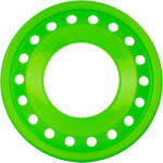 Dohány Frizbi 28, 5 cm lyukas zöld (407) - s1sport