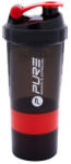Pure2Improve PURE 2 IMPROVE Shaker 500ML Fekete/piros