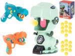 KIK Céllövészet 2 Pisztoly + 20 Golyó Dinoszaurusz