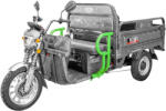  Triciclu electric RDB XL-Klass4, 1.5m, 4000W, 72V 45Ah, 25km/h, culoare gri (XL-Klass4-1-5M-Gri) - motosape-motocoase