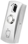 Sebury Buton de iesire cu contact de tip NO / COM, 5-36V, Carcasa din Zinc, Argintiu, Sebury NBT-009 (NBT-009)