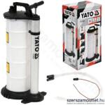 TOYA Kézi olajleszívó/féklégtelenítő 9l+3db adapter (YT-07087) (YT-07087)