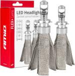 AMiO Led Autólámpák Flex+ H7 Sorozat Lencse 12v 24v 6000k Canbus Amio-03660 - fizz