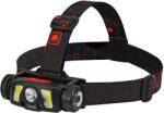 ORNO LED COB + XPG Fejlámpa / Kerékpárfény 1200mAh Li-ion Akkumulátorral, Mozgásérzékelővel