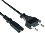 ACT Powercord Euro masculin - C7 feminin 3m Negru (AK5242)