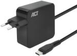 ACT USB-C încărcător de perete pentru laptop 65W cu profile Power Delivery 2m Negru (AC2010)