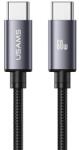 USAMS U91 cablu de date Tip-C - Tip-C, 100cm, VERDE (SJ769USB01)