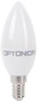 OPTONICA Bec lumânare LED, E14, 3, 7W, lumină albă caldă, 320Lm, 2700K - 1424 (1424)