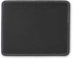 Hama Подложка за мишка HAMA Leather look, 220x180x3mm, Черна, Полиуретан/Каучук - HAMA-126856 (126856)