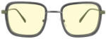 GUNNAR Геймърски очила GUNNAR Fallout Vault 33, Gunmetal/Olive, Amber лещи, синя светлина защита - FAL-05501 (FAL-05501)