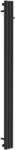Excellent Verdi calorifer de baie decorativ 180x13 cm negru GREX. VE180.13. 3SP. BL (GREXVE180133SPBL)