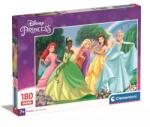 Clementoni Пъзел с принцесите на Disney - 180 части (29787)