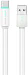 USAMS YU cablu de date USB - Type-C, 100cm, ALB (SJ732USB02)
