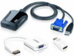 ATEN Adaptor KVM ATEN CV211CP Mini USB-B - USB-A + VGA (CV211CP-AT)