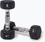 Nike Strength Gantere Nike Strength Hex Dumbbell 2 x 2 kg black/white