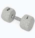 Nike Strength Gantera cauciucată Nike Strength Grind Hex Dumbbell 12, 5 kg wolf grey