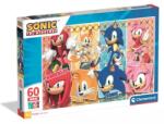 Clementoni Puzzle Sonic - 60 piese (26073) Puzzle