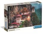 Clementoni Colecție de înaltă calitate: Puzzle mănăstirea Tigrului Aşezat - 500 piese (35619) Puzzle