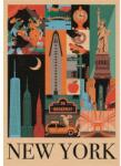 Clementoni Clementoni: Puzzle Fashion New York City - 1000 piese (37116) Puzzle