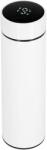 Sersimo Okos termosz bögre, rozsdamentes acél, LED kijelző, hőmérséklet kijelző, 500ml, 23cm, fehér (KI-0128)