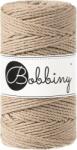 Bobbiny 3PLY Macramé Rope 3 mm 100 m Sand Șnur (TS-E015)