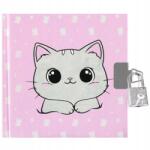 Starpak 558504 Cicás Kulcsos Napló 13x13 cm (STK PAM181) (STK PAM181)