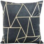 Eurofirany Dekoratív párnahuzat BLINK-29 45x45 Eurofirany sötétkék/világos arany (391086)