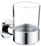 Ferro Smile fogmosópohár tartóval, króm (FE-ASM03)