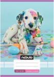 Nebulo Nebulo: Tűzött 1. osztályos vonalas füzet A5-ös 14-32 Cuki mintás - Dalmata (VO1-VM-A5-12345748)