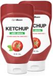 GymBeam - Sztíviával édesített Ketchup - 2 X 470 Ml