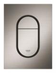 Grohe Clapeta WC Grohe 37624AL0, Arena Cosmopolitan, S, dubla, 130 x 172 mm, verticala, mat, grafit (37624AL0)