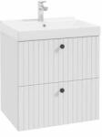 Defra Dulap pentru lavoar Defra Fuego, suspendat, 60 x 45 x 60 cm, sertar, mat, alb, 001-D-06015 (001-D-06015)