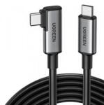 UGREEN Cablu Date si Incarcare USB-C - USB-C UGREEN US551 (90629) Angled, 60W, 5m, Negru (UGR1385)