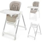 KinderKraft Scaun de masă Tulo Beige (AGSKHTULO00BEG0000) Scaun de masa bebelusi, inaltator