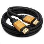 Nexio Cablu HDMI v2.1 Nexio, 100% Cupru, 3m, 8K 60Hz, Ultra High Speed, 48Gbps, Carcasa Metalica - Negru